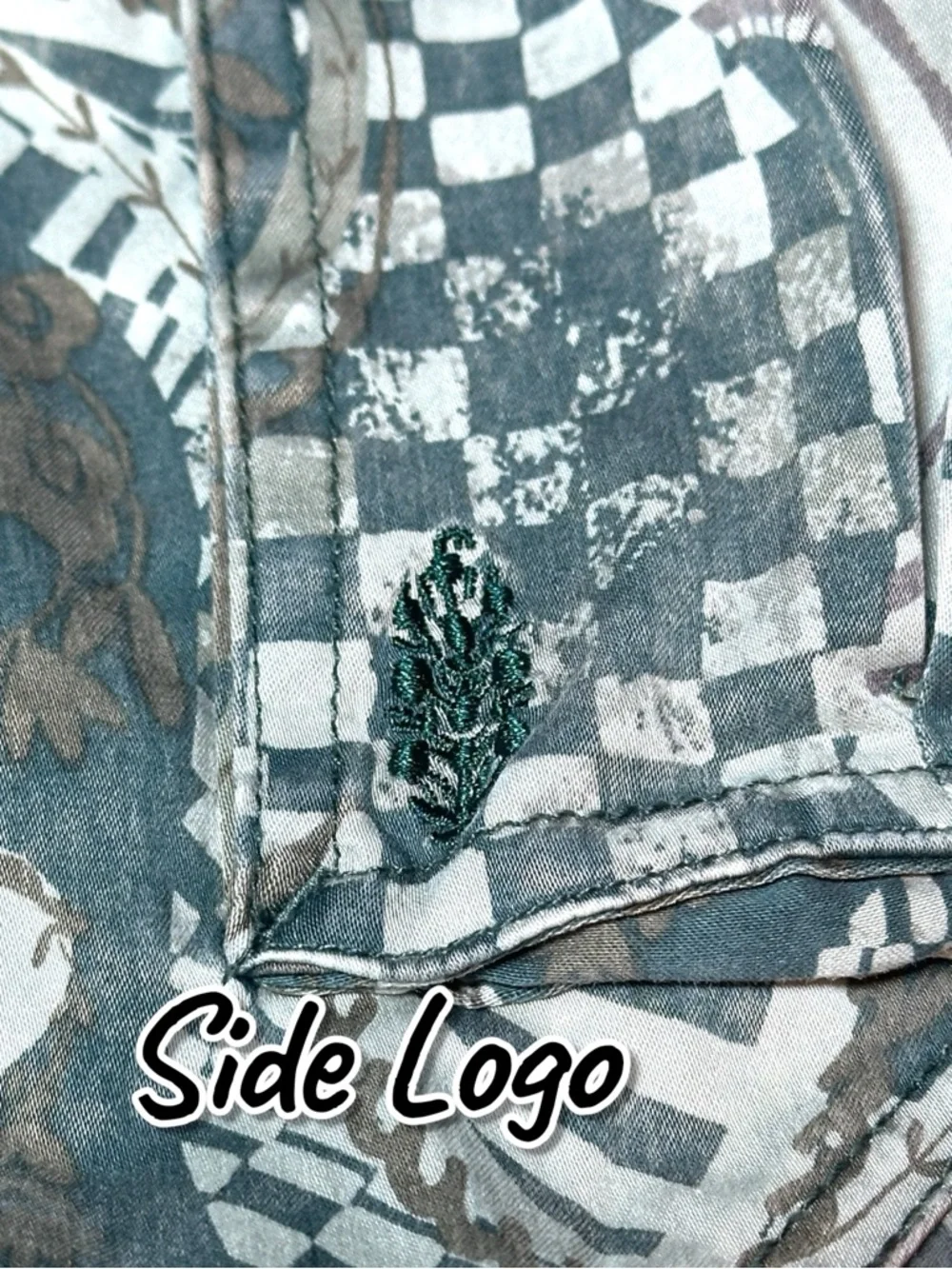 FP Movement Fast Track Onesie Jumpsuit in Trippy Green Design. Size Small - Picture 10 of 15